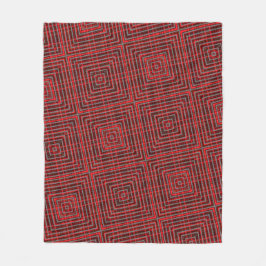 red chritmas happy day candy background フリースブランケット