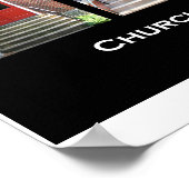 "RED Church Doors of Lancaster County, PA"ポスター ポスター (角)