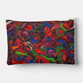 Red circles アクセサリーポーチ (裏面)