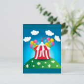 Red Circus Tent Invitations 招待状