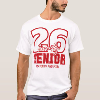 Red Class of 2026 Graduation Tシャツ
