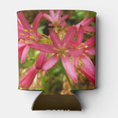 Red Clintonia Flowers at Redwoods 缶クーラー (裏面)