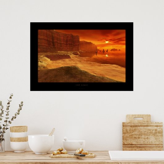 red coast ポスター (キッチン)