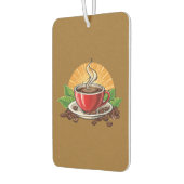 Red coffee cup カーエアーフレッシュナー (左)