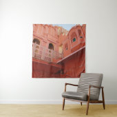 RED CONCRETE BUILDING タペストリー (インサイチュ)