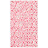 Red Confetti Hearts Pattern テーブルクロス (正面)