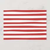 Red Coquette Bow That's Amore Thank You Card エンクロージャーカード (裏面)