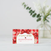 Red Coquette Lovebug Diaper Raffle エンクロージャーカード (スタンド正面)