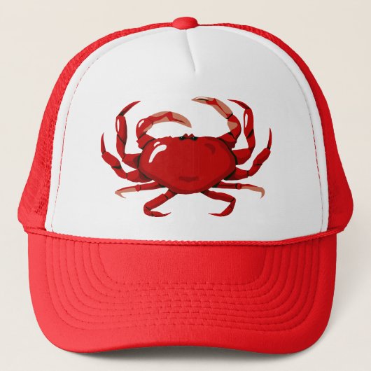 Red Crab Hat キャップ (正面)