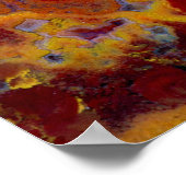Red Crayola Jasper ポスター (角)