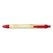 Red Cream Lucky Clouds Pen 黒ボールペン (裏面)