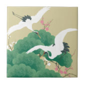 red-crowned crane タイル (正面)