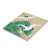 red-crowned crane タイル (側面)