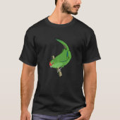 Red crowned parakeet Kakariki Tシャツ (正面)