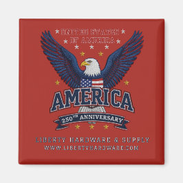 Red Custom Promo America 250th Anniversary Eagle マグネット