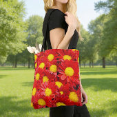 Red Daisies Tote Bag トートバッグ