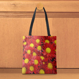 Red Daisies Tote Bag トートバッグ