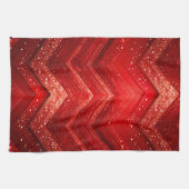 Red Decorative Christmas Holiday Kitchen Towel キッチンタオル (横)