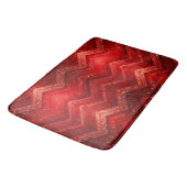 Red Decorative Glitter Bath Mat バスマット (アングル)