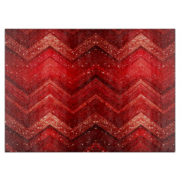 Red Decorative Glitter Cutting Board カッティングボード