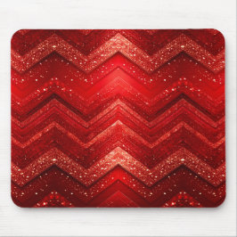 Red Decorative Glitter Mousepad マウスパッド