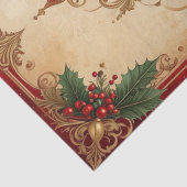 Red Decorative Holiday Tissue Paper 薄葉紙 (詳細)