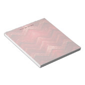 Red Decorative Notepad ノートパッド (アングル)
