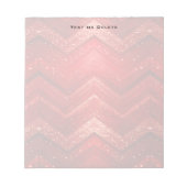 Red Decorative Notepad ノートパッド (正面)