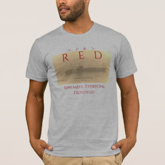RED Deploymentシャツ Tシャツ