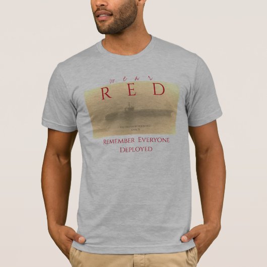 RED Deploymentシャツ Tシャツ (正面)