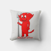 Red Devil Design Personalised クッション (正面)