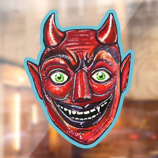 Red Devil Vintage Halloweenies  ウィンドウサイン (シート2)