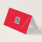 RED DOTSコレクション折り畳み名刺 名刺 (裏面)