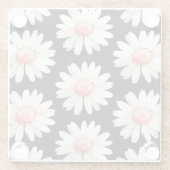 Red Dotted Daisy's ガラスコースター (裏面)