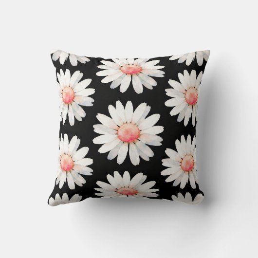 Red Dotted Daisy's クッション (裏面)