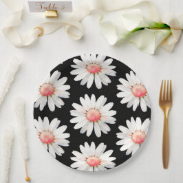Red Dotted Daisy's ペーパープレート