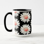 Red Dotted Daisy's マグカップ (左)