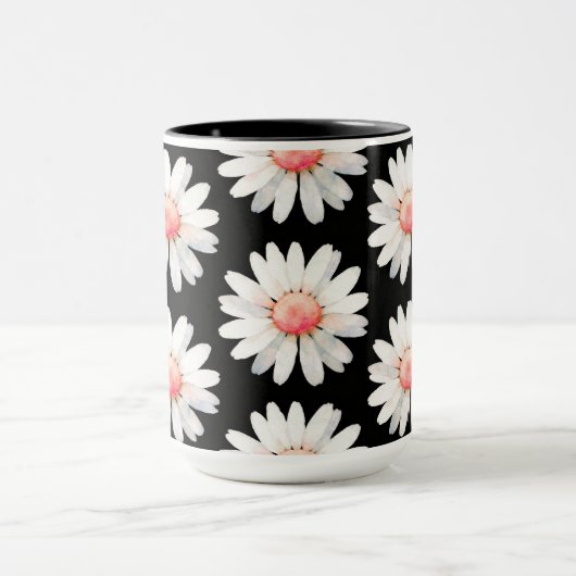 Red Dotted Daisy's マグカップ (中央)