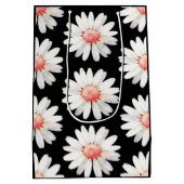 Red Dotted Daisy's ミディアムペーパーバッグ (裏面)