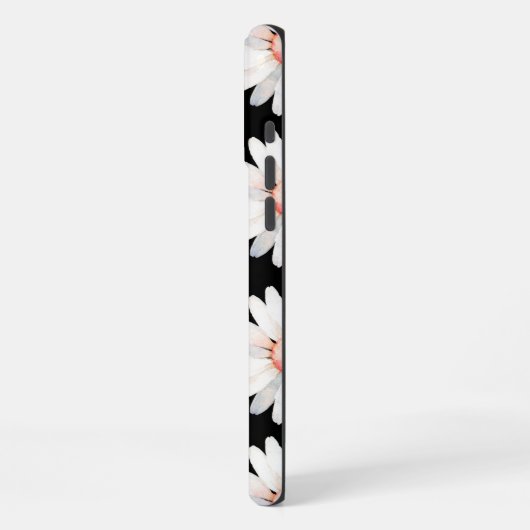 Red Dotted Daisy's iPhoneケース (左側面)