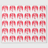 Red Dragaon Dragão Vermelho ラッピングペーパー (フラット)