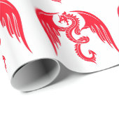 Red Dragaon Dragão Vermelho ラッピングペーパー (ロールコーナー)