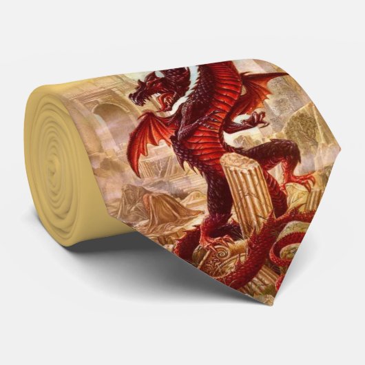 red dragon ネクタイ (ロール)