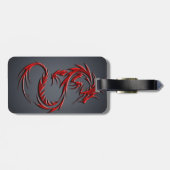red dragon ラゲッジタグ (裏面横)