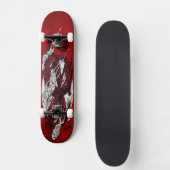 RED DRAGON FIGHTER SKATEBOARD スケートボード (正面)