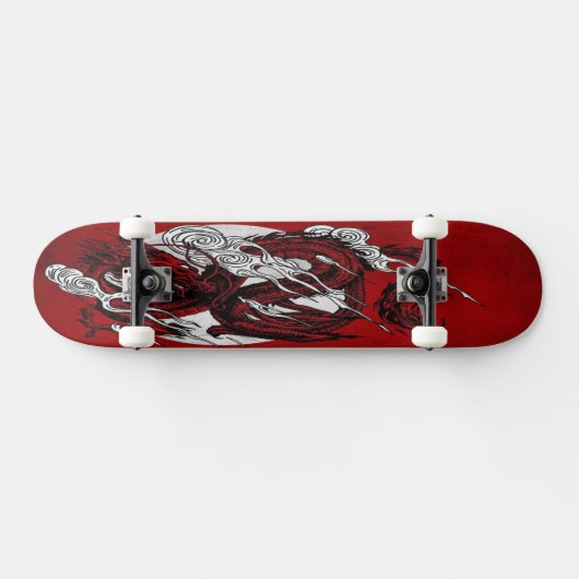 RED DRAGON FIGHTER SKATEBOARD スケートボード (横)