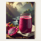 RED DRAGON FRUIT (Venus Pitahaya) - EXOTIC FRUITS プランナー手帳 (裏面)