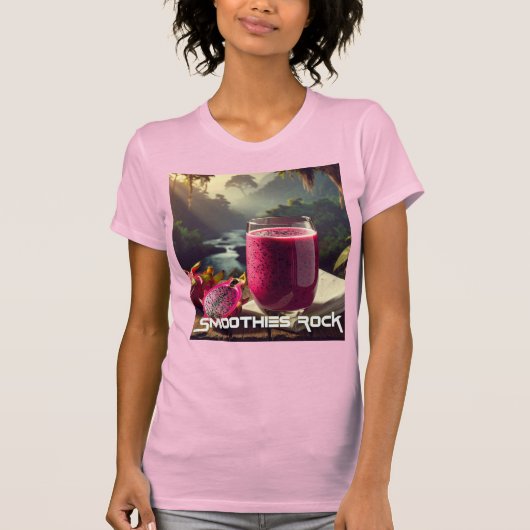 RED DRAGON FRUIT (Venus Pitahaya) - EXOTIC FRUITS Tシャツ (正面)