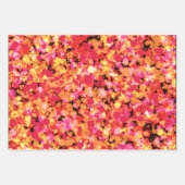 Red Dragon Splattered Paint  ラッピングペーパーシート (正面)