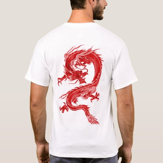 Red Dragon Tシャツ (裏面)